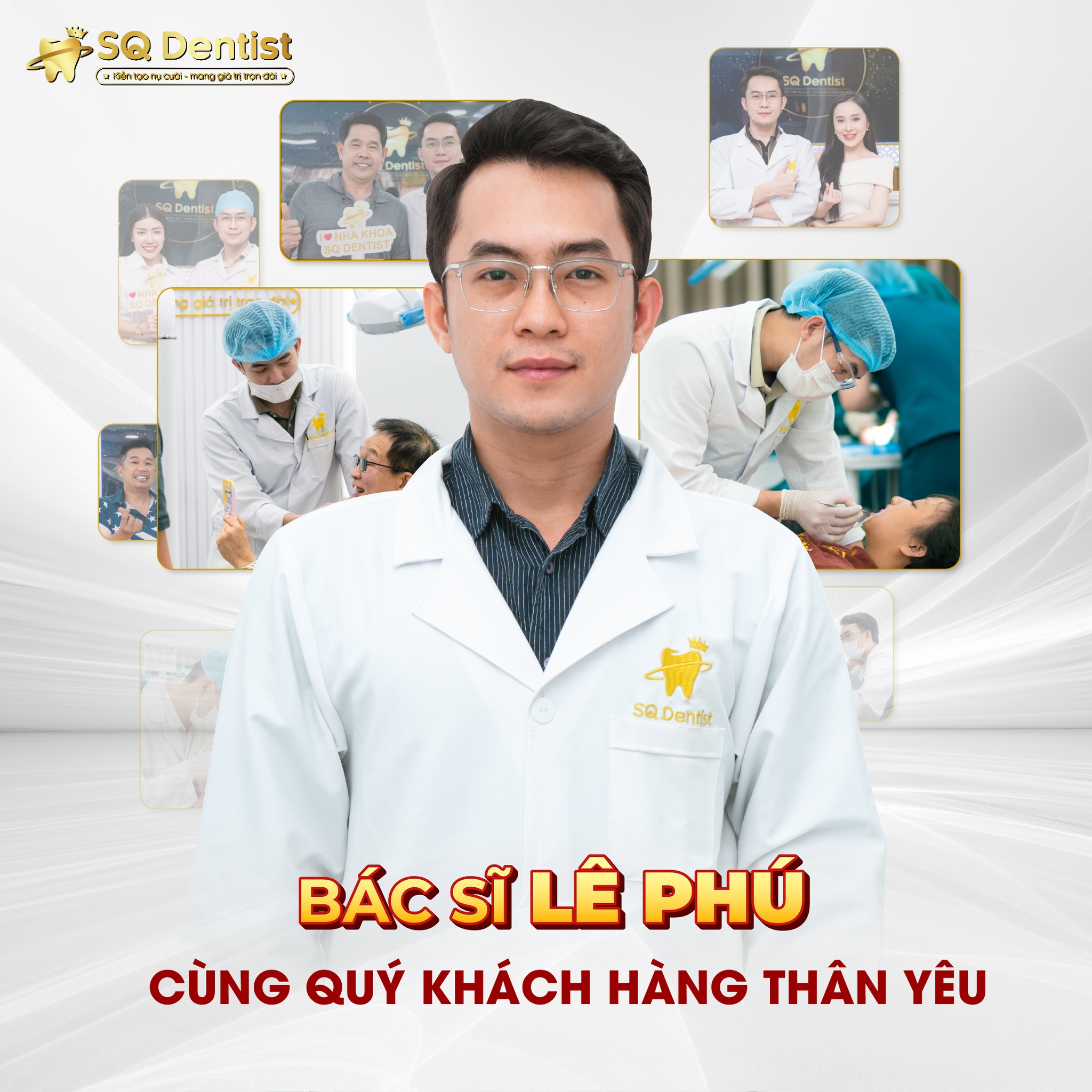 Bác sĩ Lê Phú tại nha khoa SQ Dentist