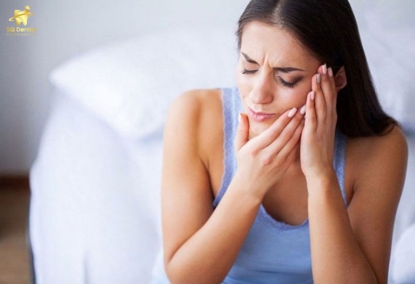 Vỡ răng gây ra viêm nhiễm đau nhức