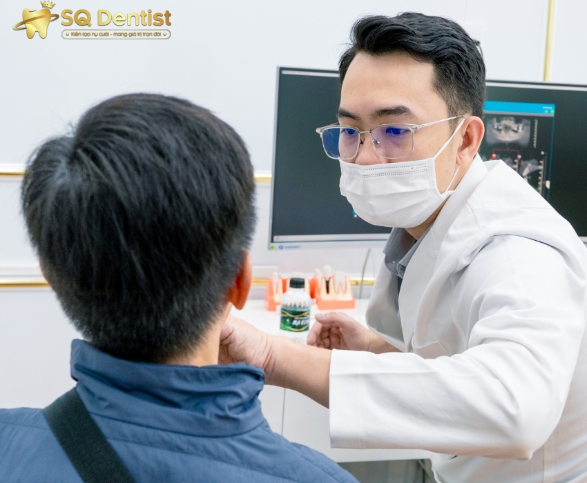 Tới nha khoa để kiểm tra càng sớm càng tốt khi bị mất răng